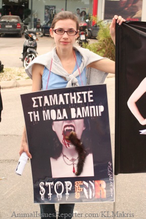 Animals killed cruelly ‘for money and vanity,’ say fur fair protestors Animal Advocacy