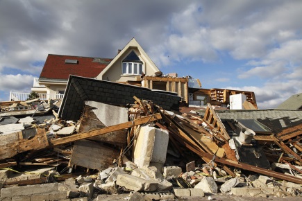 Global warming might create stronger and more frequent meteorological disasters like Hurricane Sandy, scientists warn. Photo: BigStock